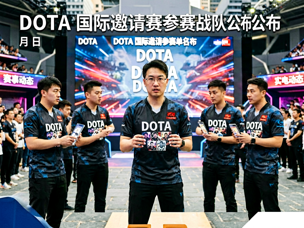 DOTA2国际邀请赛参赛战队公布新闻